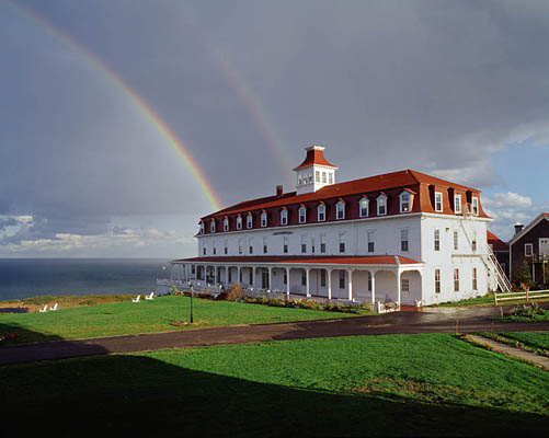 1065-10    Rainbows Over the Spring House