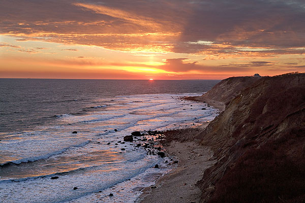 DS-2455    Mohegan Bluffs Sunset