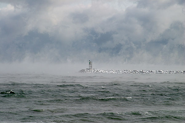 D-101    Sea Smoke and the Green Jetty