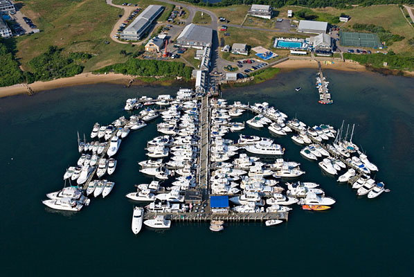 Over Champlin's Marina