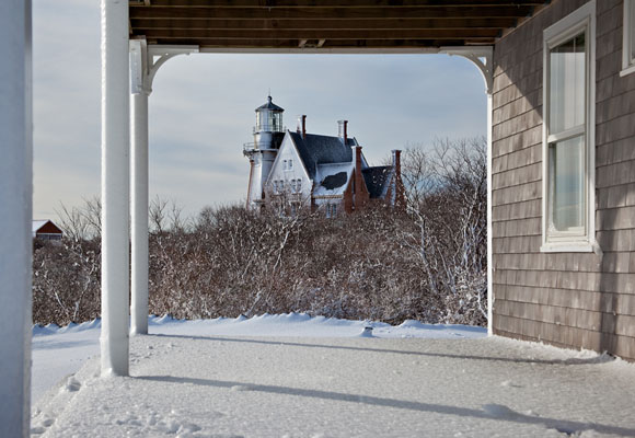 Southeast Light - A View From The Porch
