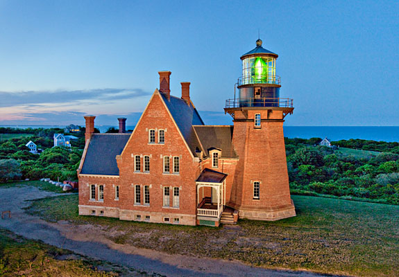 The Southeast Light at Night