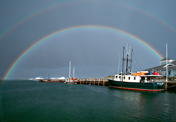 Double Rainbow, Old Harbor