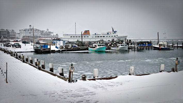 Winter at Old Harbor Docks