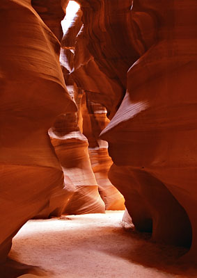 1259-12    Sandstone Swirls, Antelope Canyon