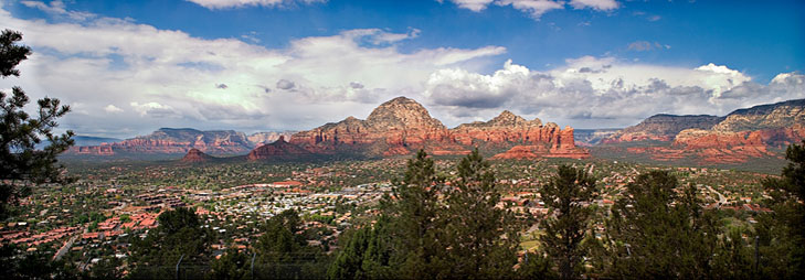 D-506    Sedona: View from Airport Hill